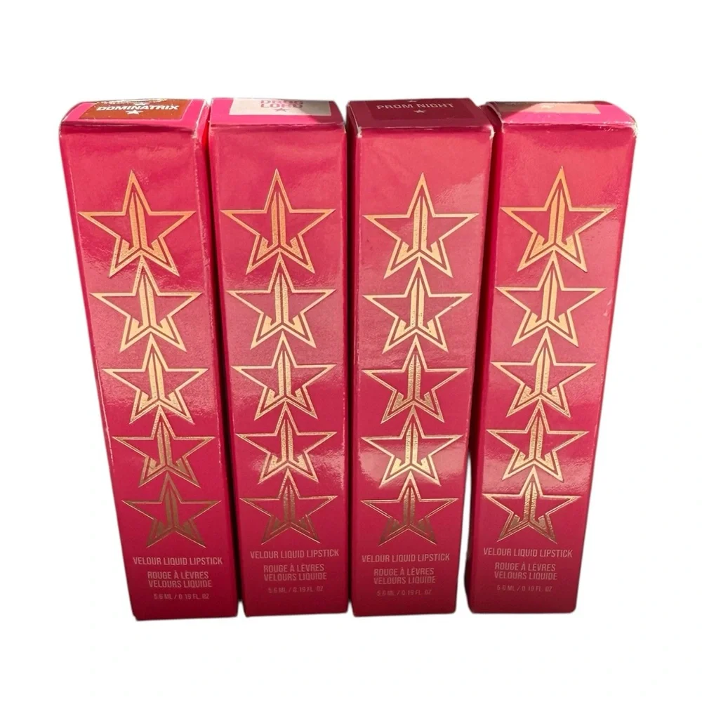 Jeffree Star Velour Liquid Lipstick Bundle of 4 Matte Liquid Lipstick NEW - Picture 1 of 7
